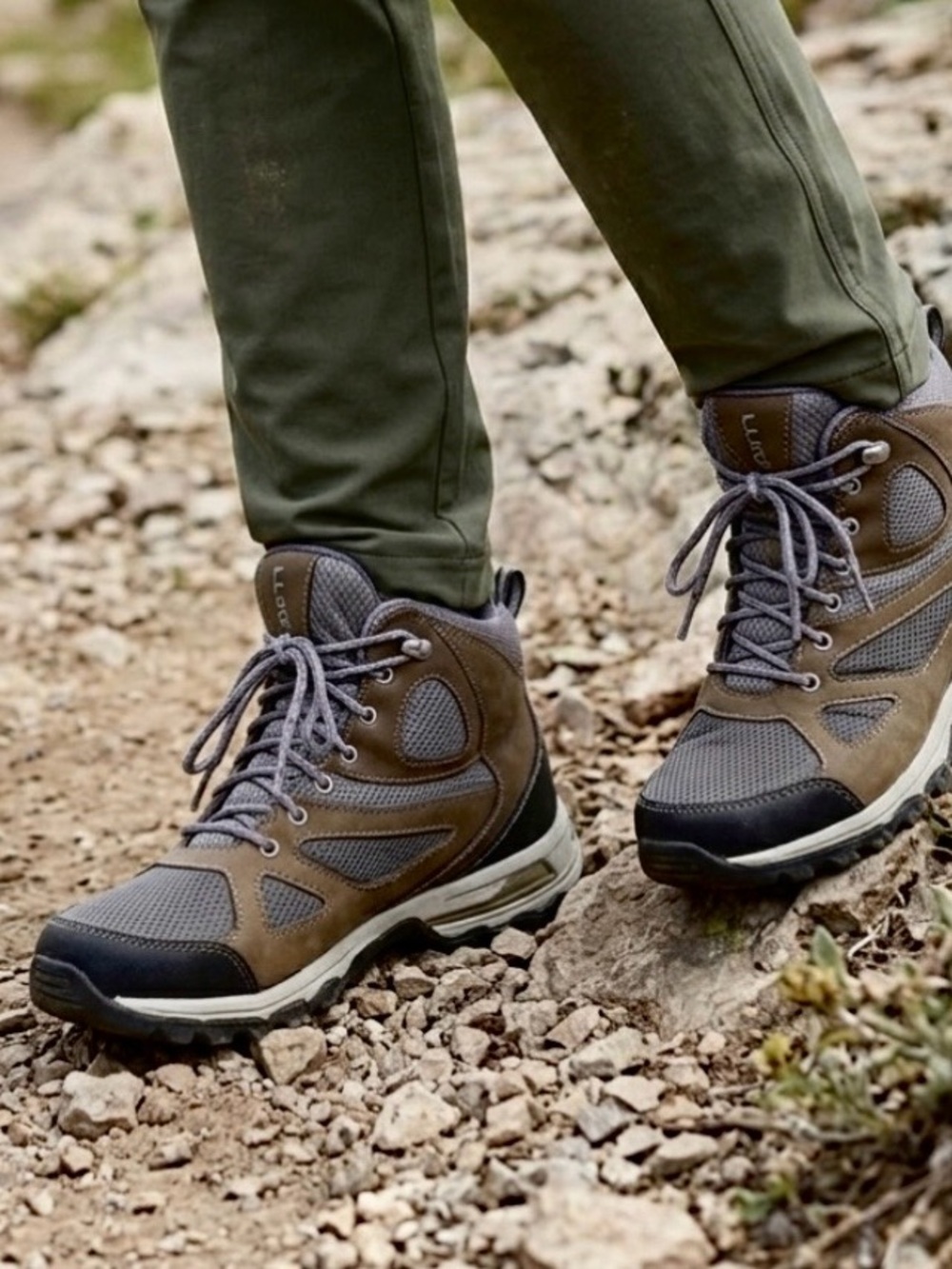 L.L. Bean Gore Tex Hiking Boots Women’s Size 10 Lace Up Waterproof Vibram